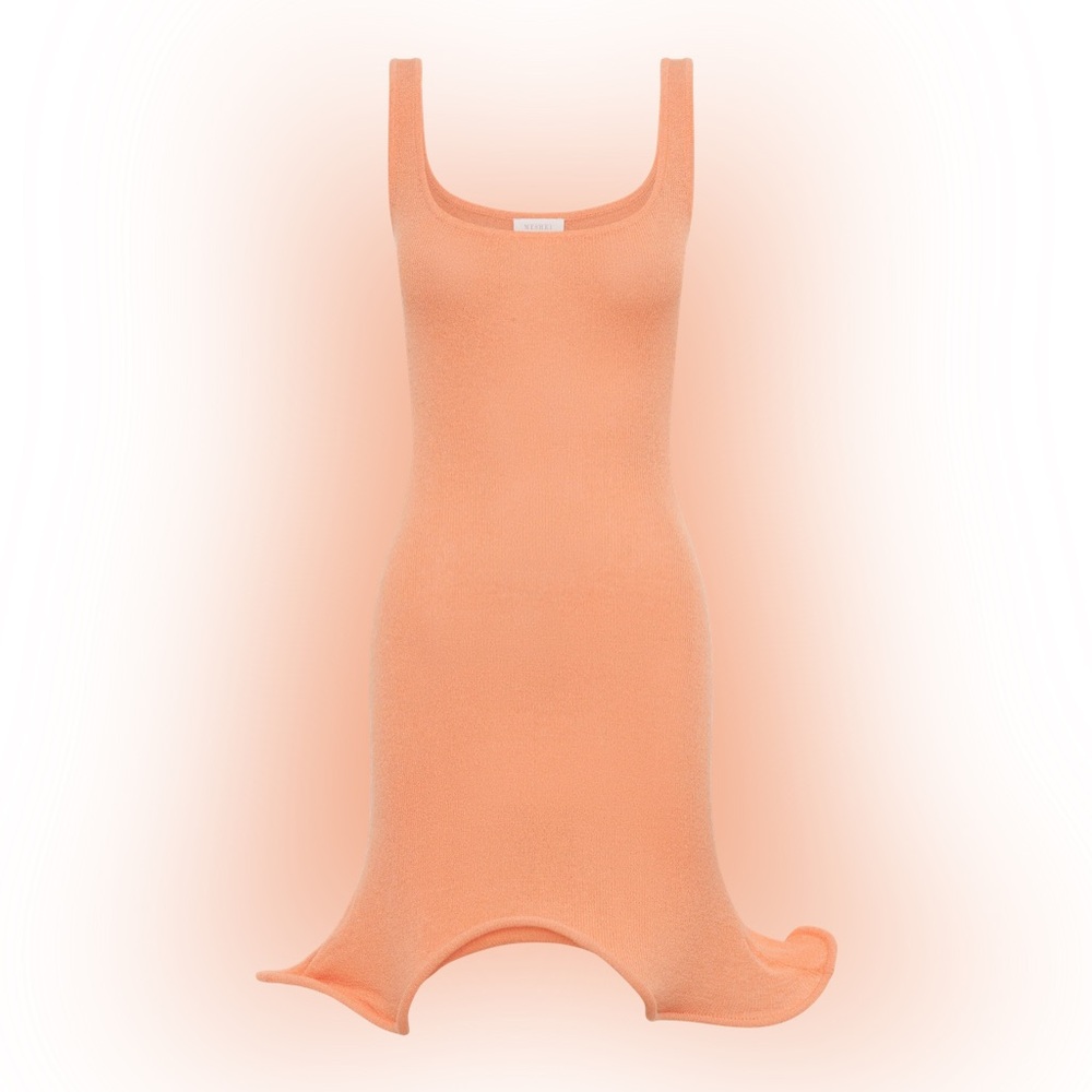 SANDRA Square Neck Knit Mini Dress - Picture 5 of 5